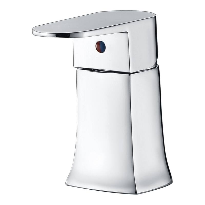 ANZZI Rin Single-Handle Deck-Mount Roman Tub Faucet with Handheld Sprayer in Polished Chrome - Silver