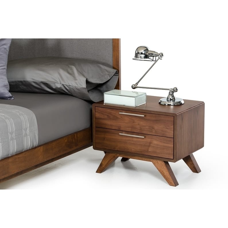 Nova Domus Soria Mid-Century Walnut Nightstand