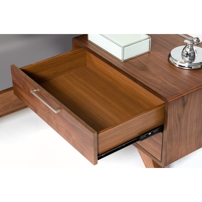 Nova Domus Soria Mid-Century Walnut Nightstand
