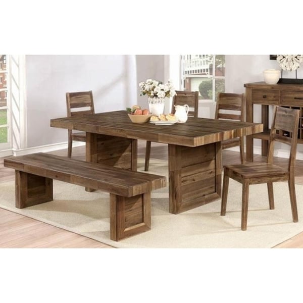 Eden Rectangle Varied Natural Dining Table