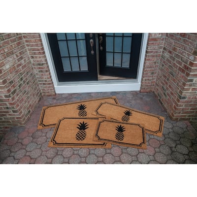 Entryways Pineapple Coir Doormat