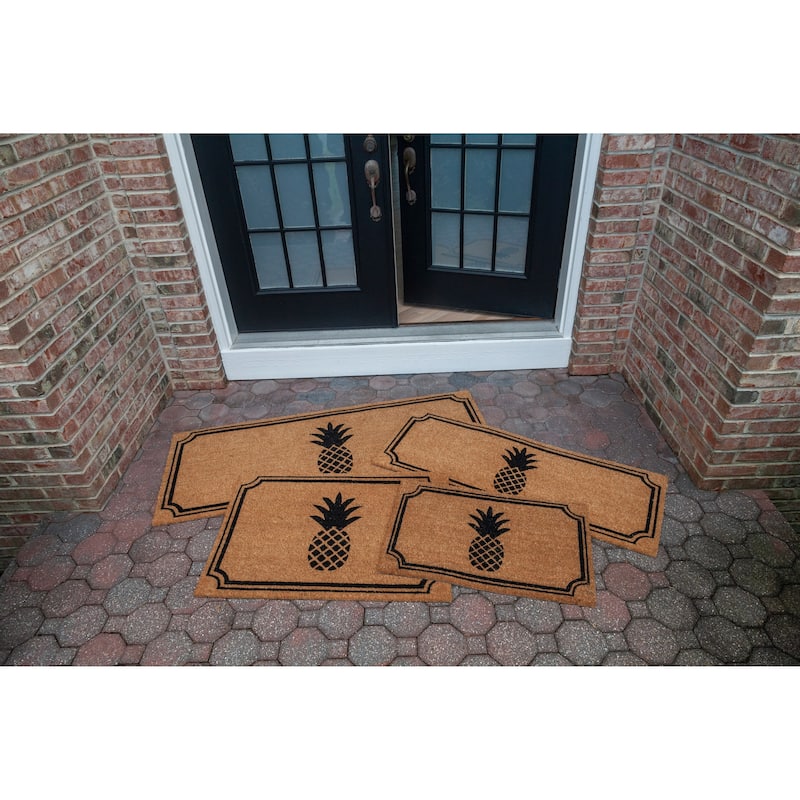 Entryways Pineapple Coir Doormat