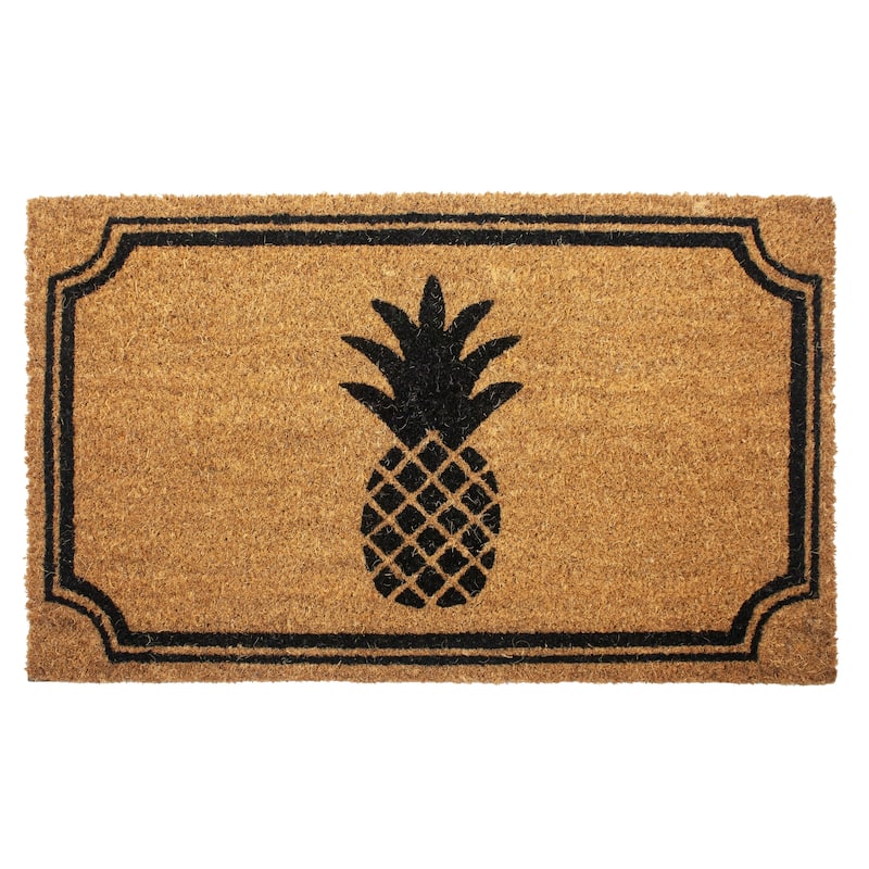 Entryways Pineapple Coir Doormat - 18 x 30