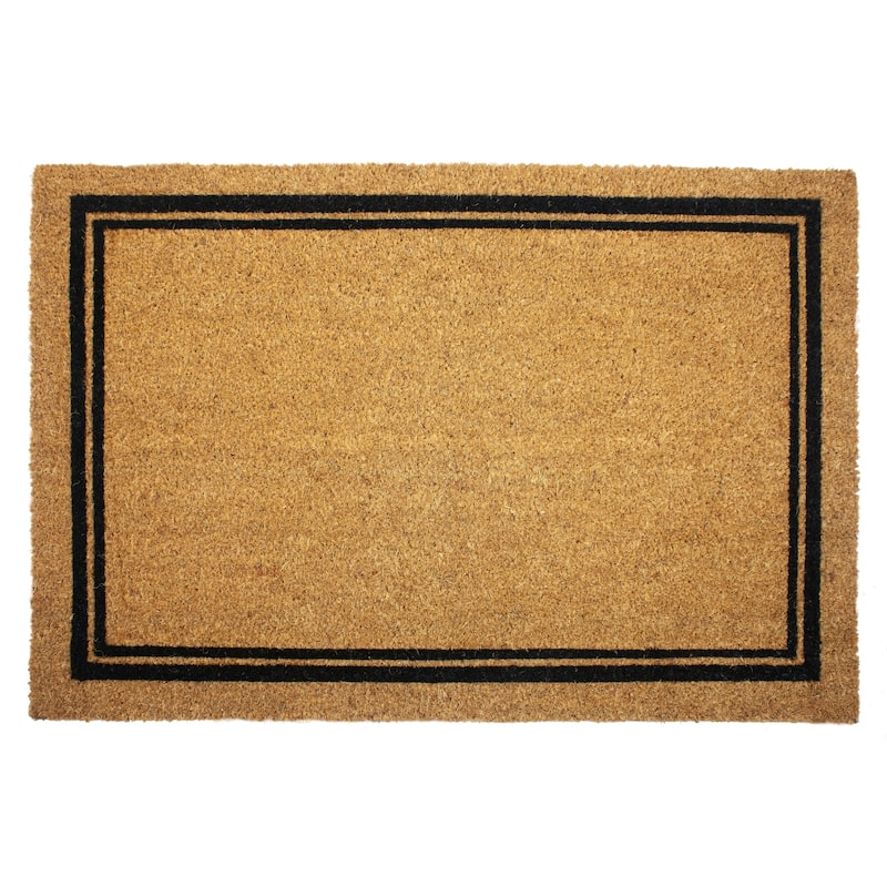 Entryways Slip Resistant Coir Doormat - 24 x 36