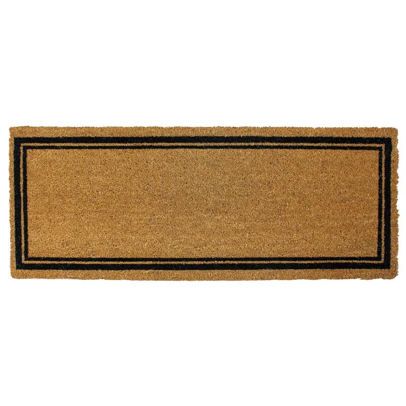 Entryways Slip Resistant Coir Doormat - 18 x 47