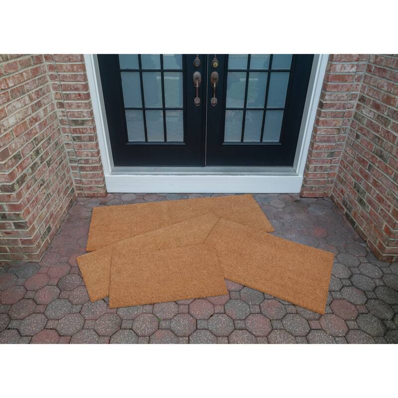 Entryways Natural Coir Doormat
