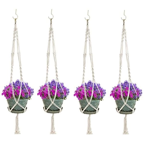 Elegant Plant Hanger Set of 4. Opens flyout.