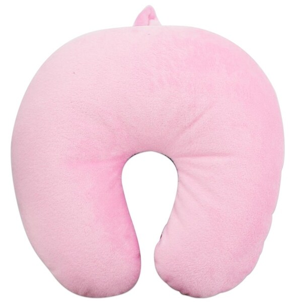 light pink neck pillow