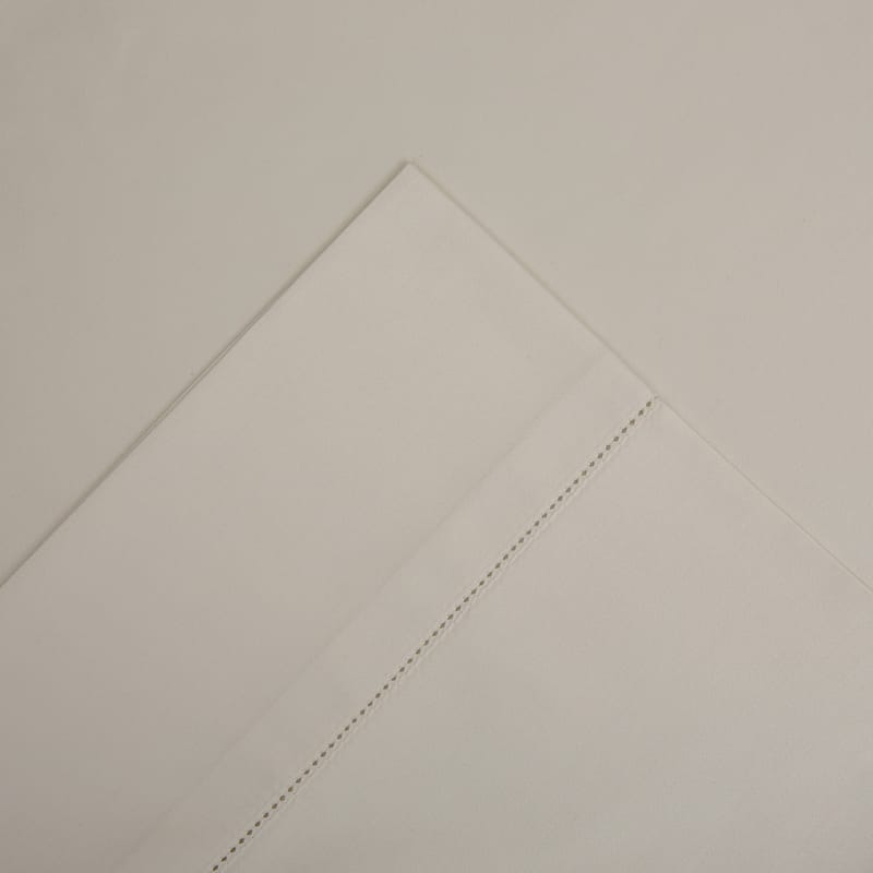 Pointehaven 525 Thread Count 100% Long Staple Cotton Sateen Super Soft Pillow cases - Standard Pillow cases - Ivory pearl
