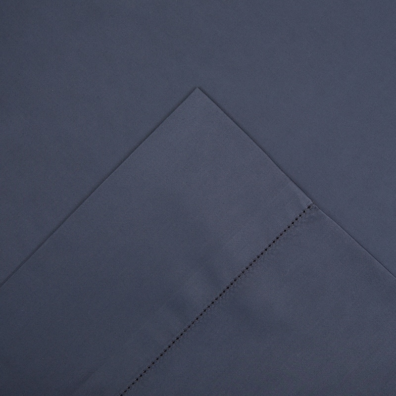 Pointehaven 525 Thread Count 100% Long Staple Cotton Sateen Super Soft Pillow cases - King Pillow cases - Midnight Blue