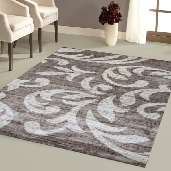 Knoxville Area Rug F 7510 Taupe-Cream 5' x 7' - 5' x 7'