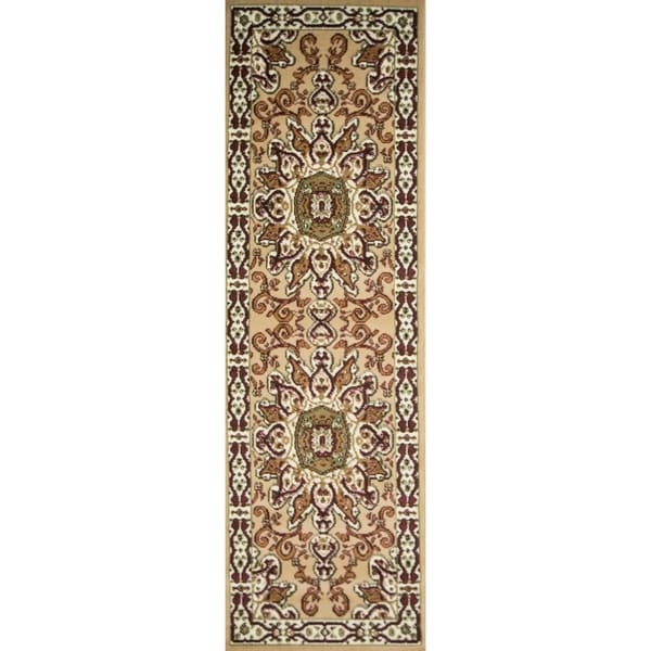 Meredosia Oriental Area Rug Nairobi 0307 Gold 2' x 7' - 2' x 7'
