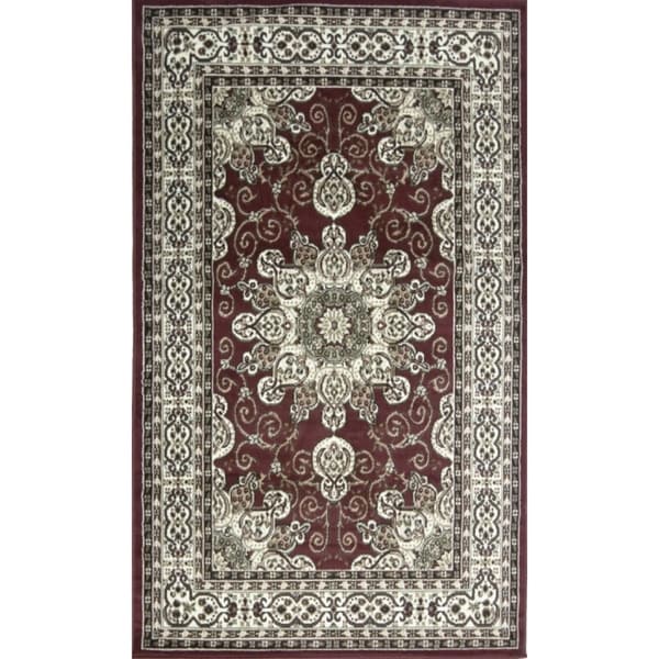 Meredosia Oriental Area Rug Nairobi 0307 Red 3' x 5' - 3' x 5'