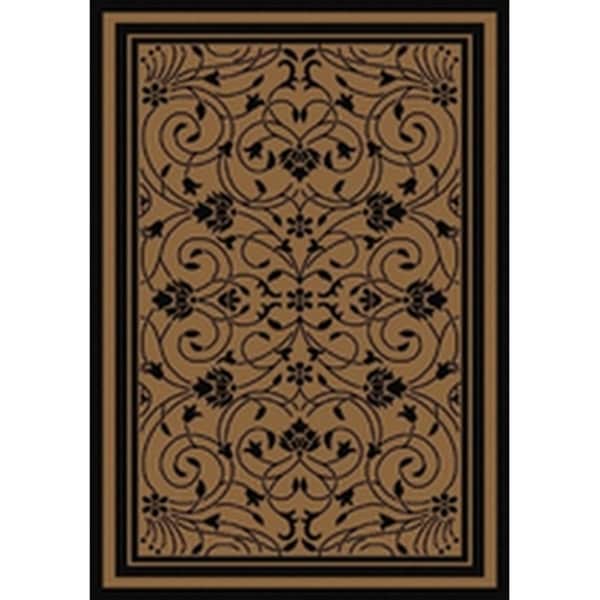 Baroque Contemporary Black Brown Flatweave Patio Pool Camp Baroque Contemporary Black Brown Flatweave Patio Pool Camp And Picnic Indoor Outdoor Rug 7 10 X 9 Free Shipping Today 25452997