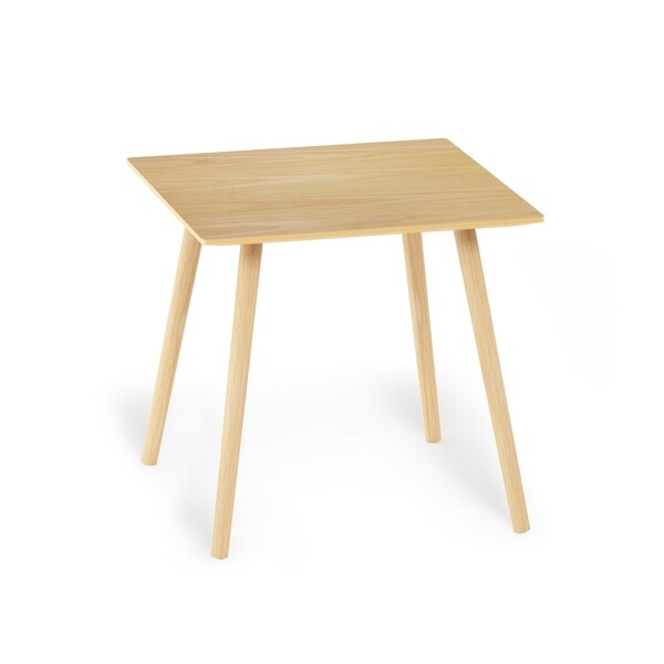 Porch & Den Carrollton Beige Wood Side Table