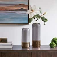 Madison Park Amelia Light Grey Vase Set of 2