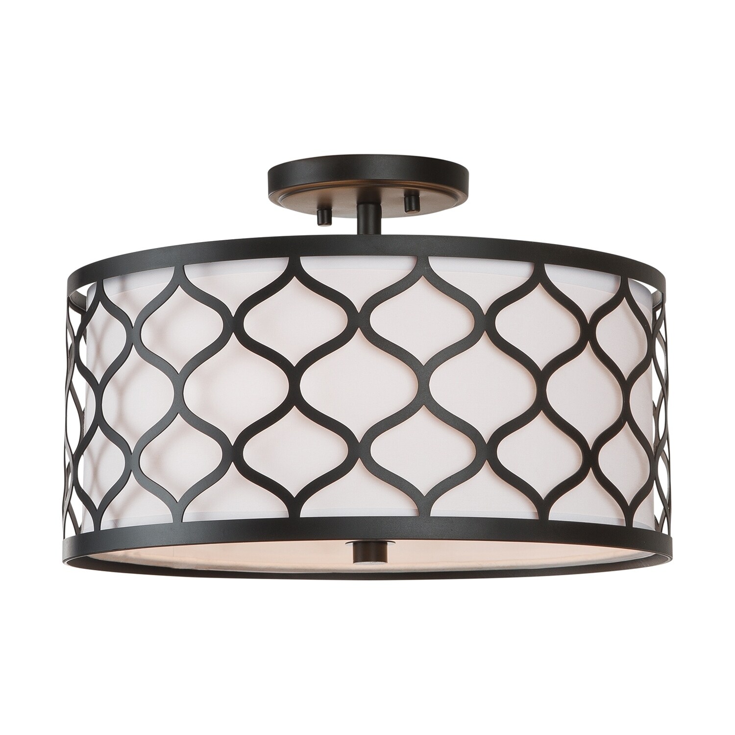 matte black flush ceiling light