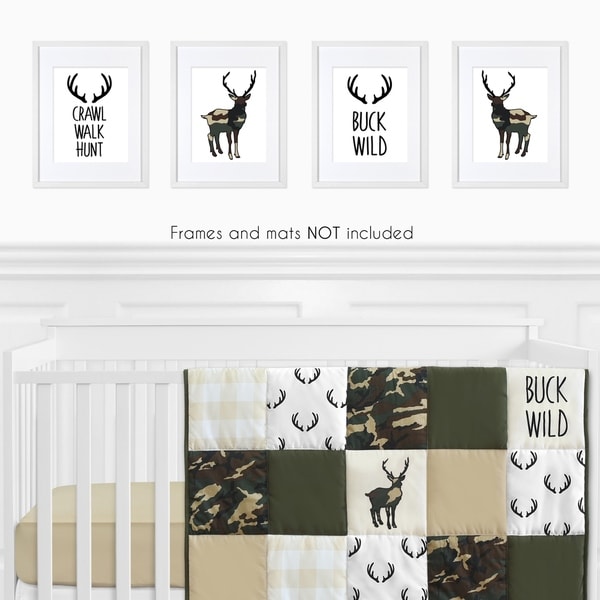 rustic deer wall art