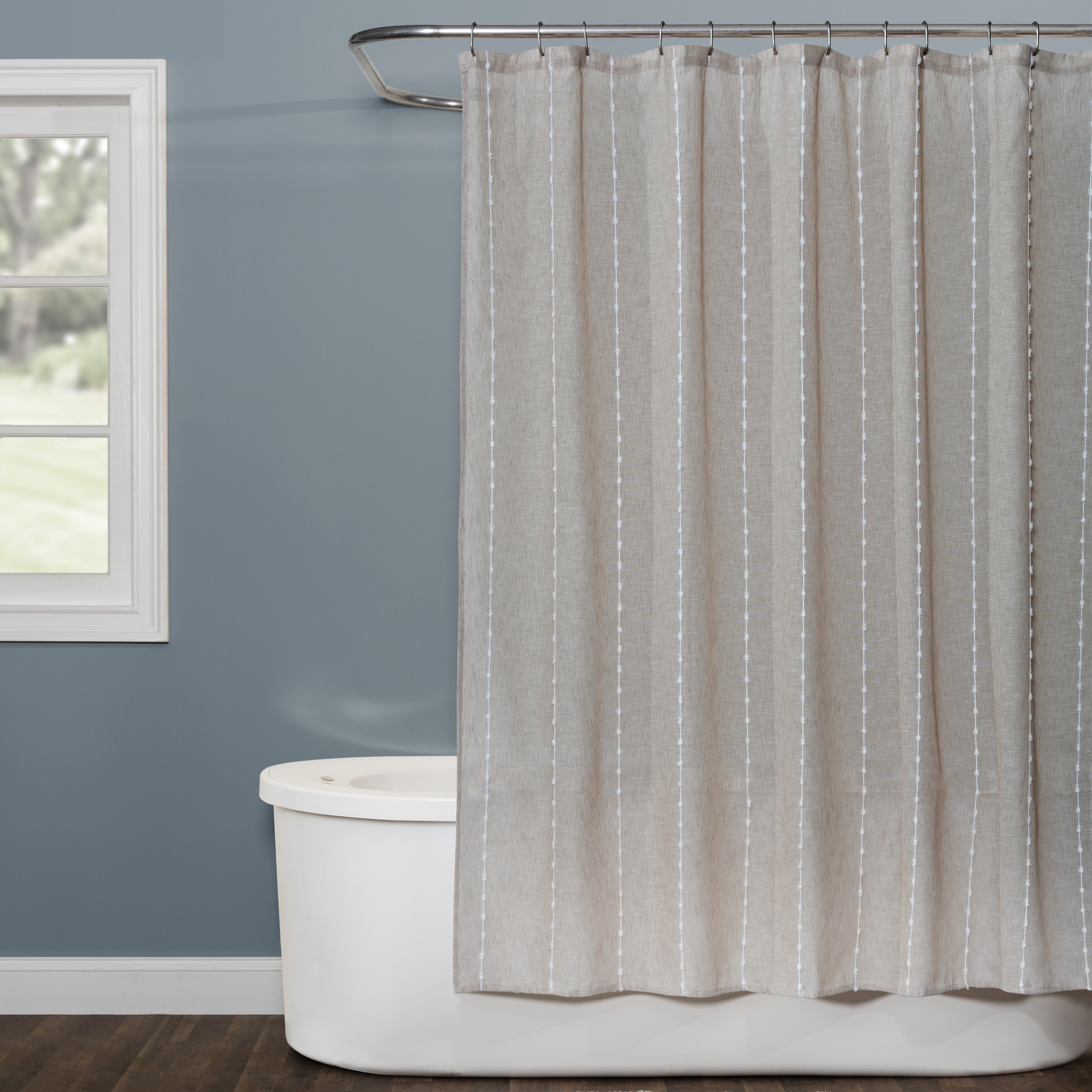 Shop Skl Home Davidson Stripe Shower Curtain Free Shipping On