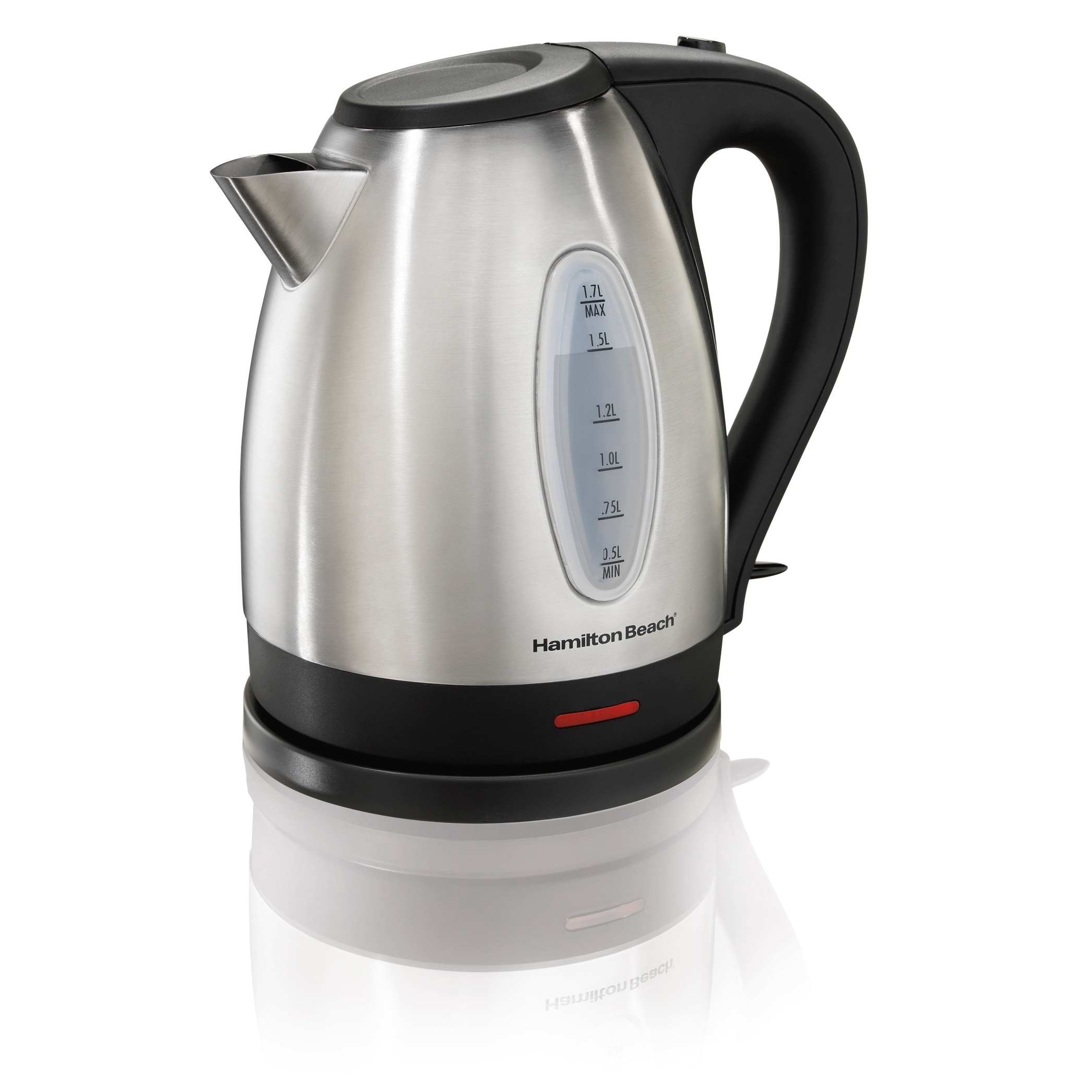1.7-Liter Electric Kettle 1500 W Tea Kettle with One-Touch Activation