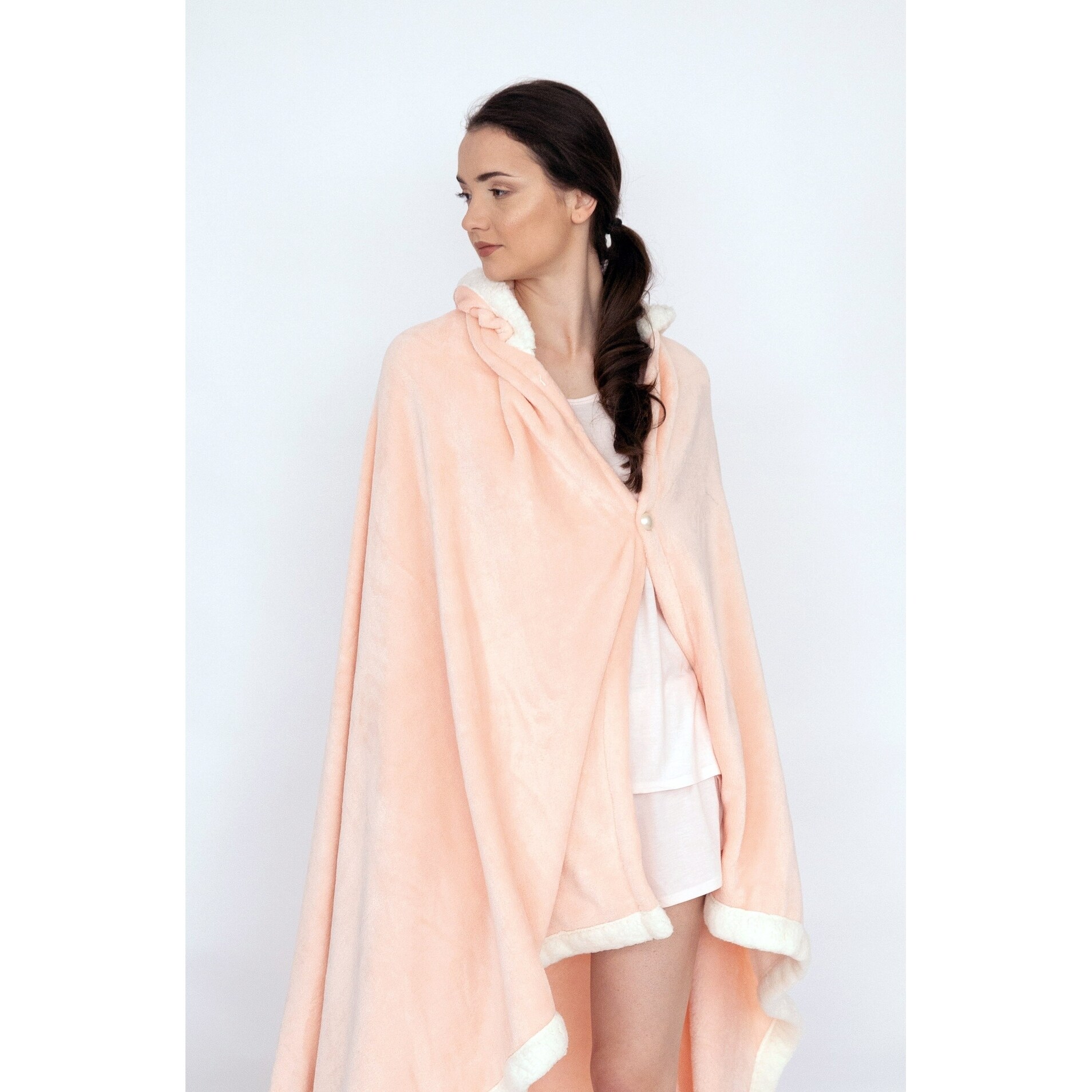 Chic Home Anson Snuggle Hoodie Super Soft Ultra Plush Wearable Blanket -  Bed Bath & Beyond - 32594855