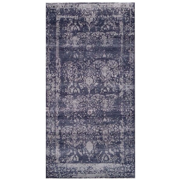 Handmade Mahal Wool Rug (India) - 9'9 x 13'