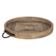 Kate and Laurel Marmora Wood/Metal 18-inch Round Tray - Thumbnail 3