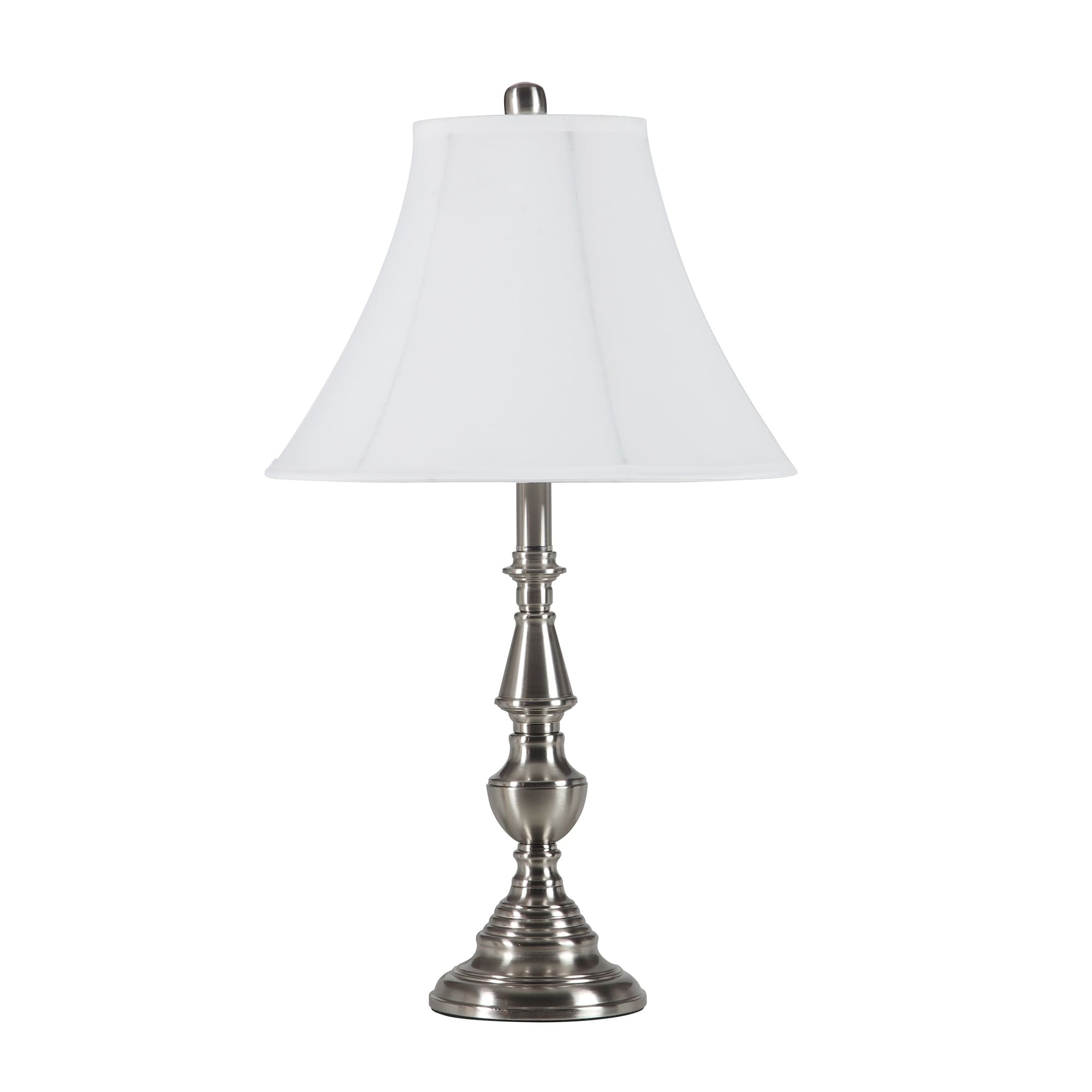 modern brushed nickel table lamps