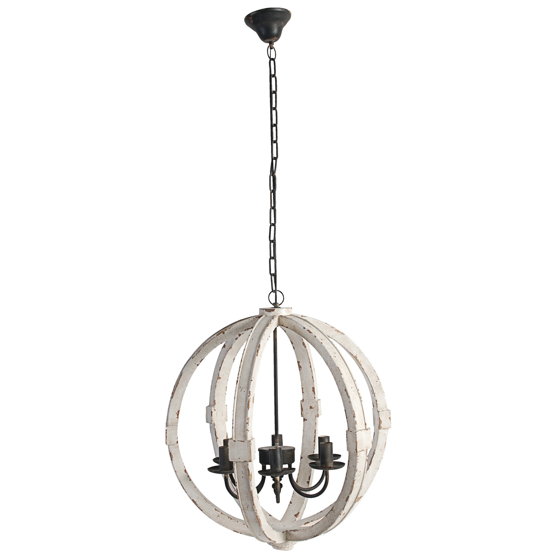 Calder Wooden Ceiling Chandelier - Chandeliers For Bedrooms by Overstock.com