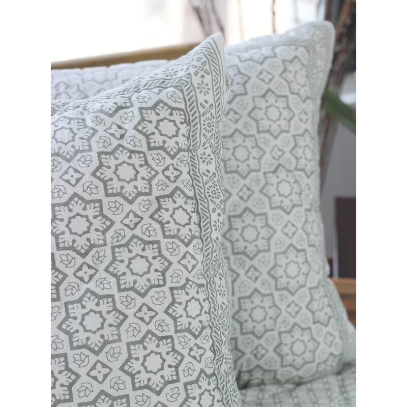 Cotton Veil Collection Sun Tile Quilt Set