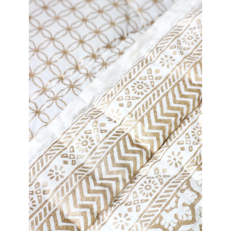Cotton Veil Collection Sun Tile Quilt Set