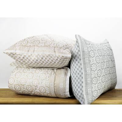 Cotton Veil Collection Sun Tile Quilt Set