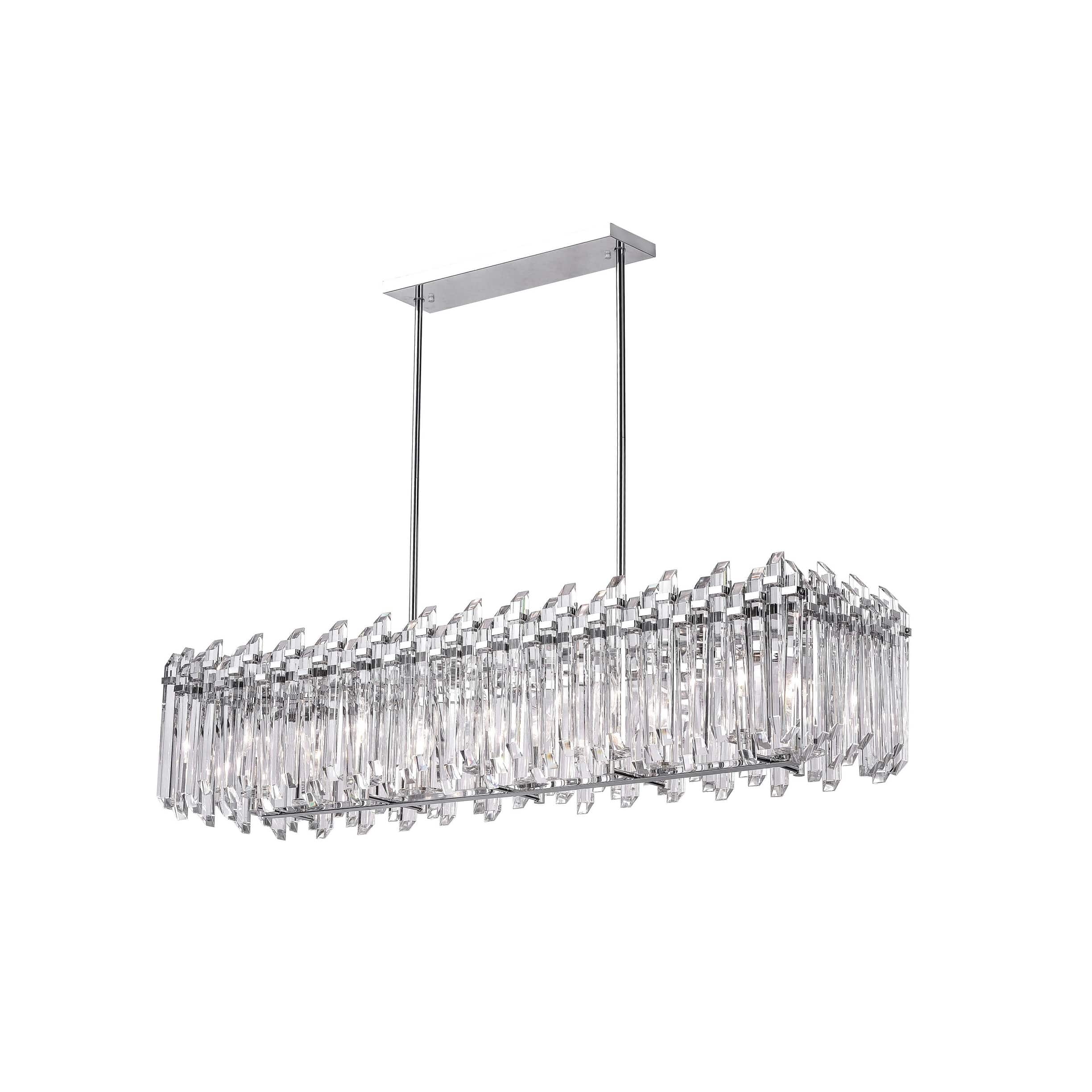 10 Light Chandelier with Chrome Finish - Chandeliers For Bedrooms by Overstock.com