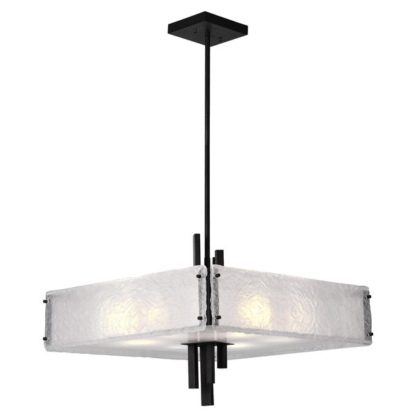 Porch & Den McConnell Black Finish 10-light Chandelier - Chandeliers For Bedrooms by Overstock.com