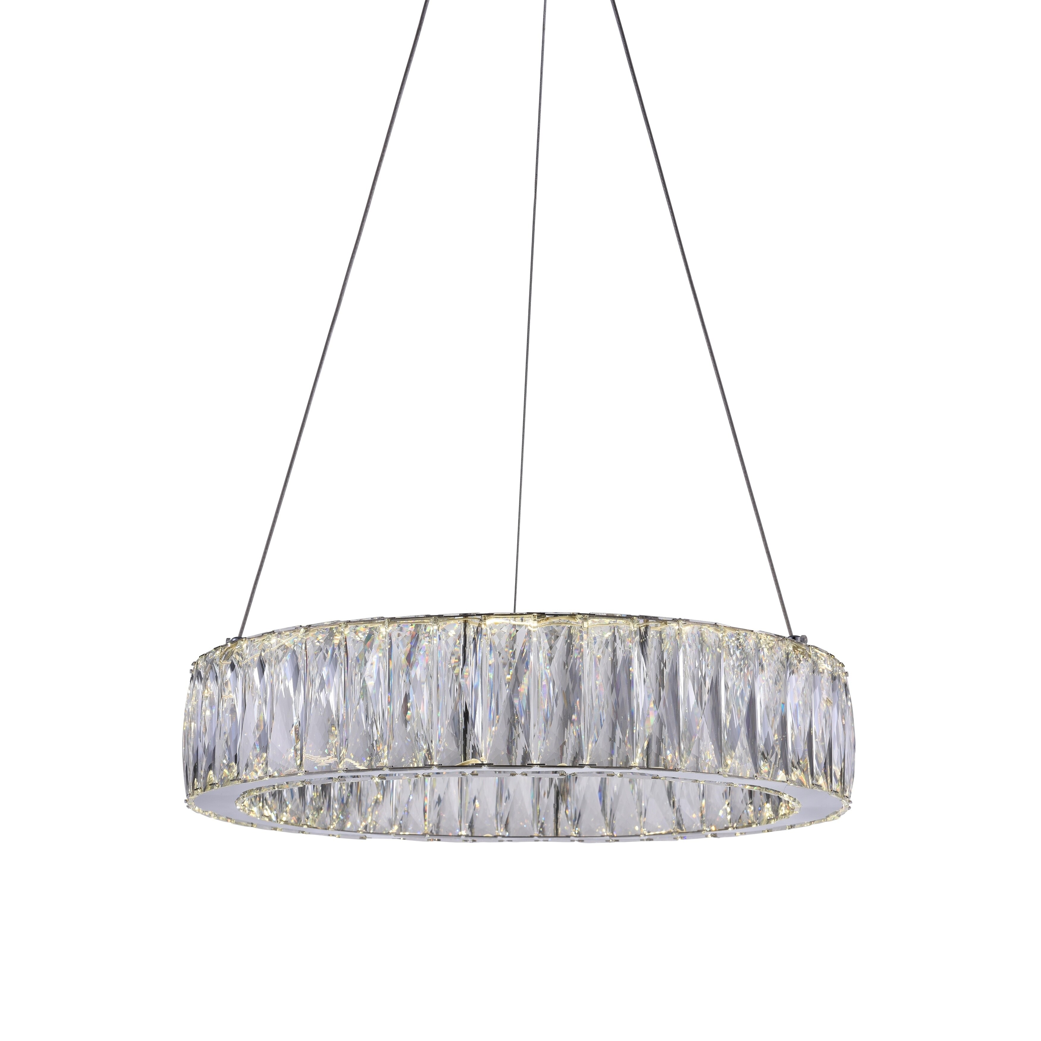 Silver Orchid Conklin LED Chandeleir with Chrome Finish - Chandeliers For Bedrooms by Overstock.com