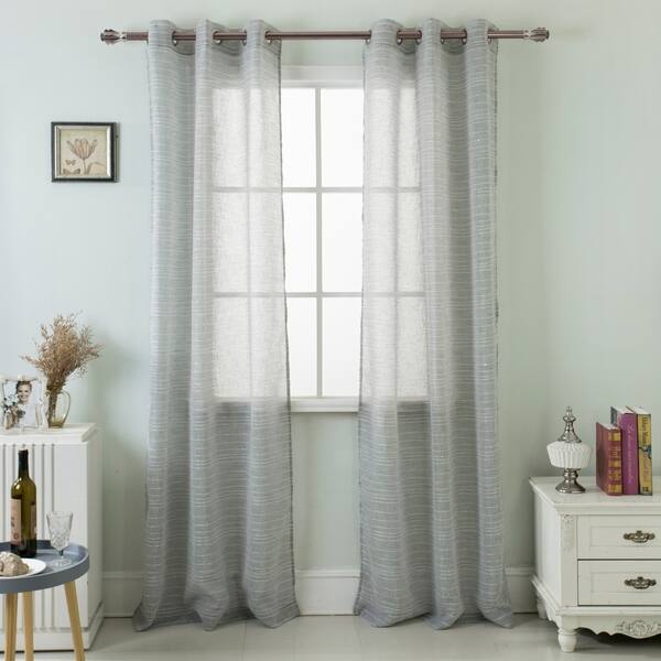Shop Rt Designers Pembroke Sequin 84 Inch Grommet Curtain Panel