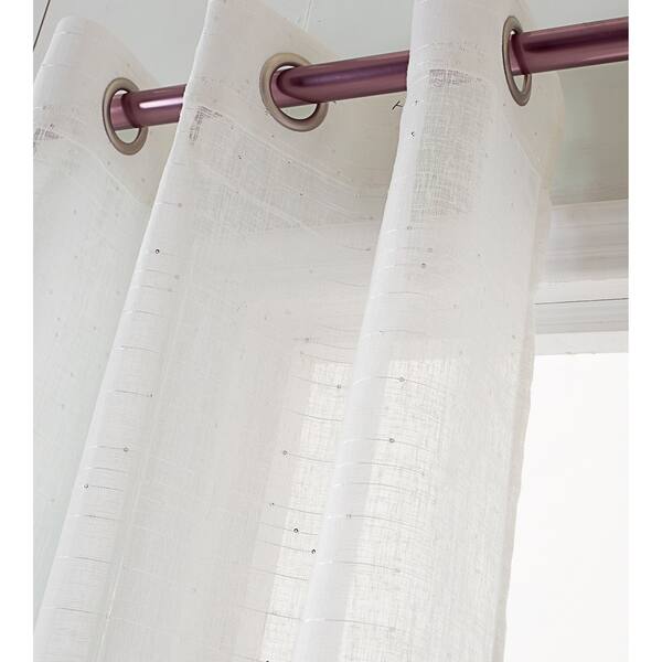 Shop Rt Designers Pembroke Sequin 84 Inch Grommet Curtain Panel