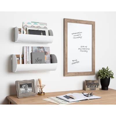 DesignOvation Beatrice Framed Magnetic Dry Erase