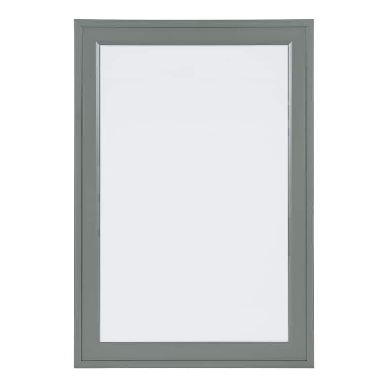 DesignOvation Bosc Framed Magnetic Dry Erase - 18.5x27.5 - gray