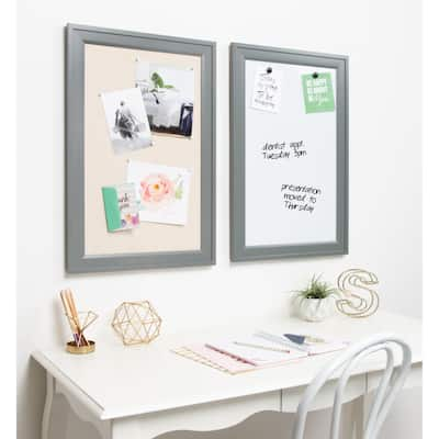 DesignOvation Bosc Framed Magnetic Dry Erase