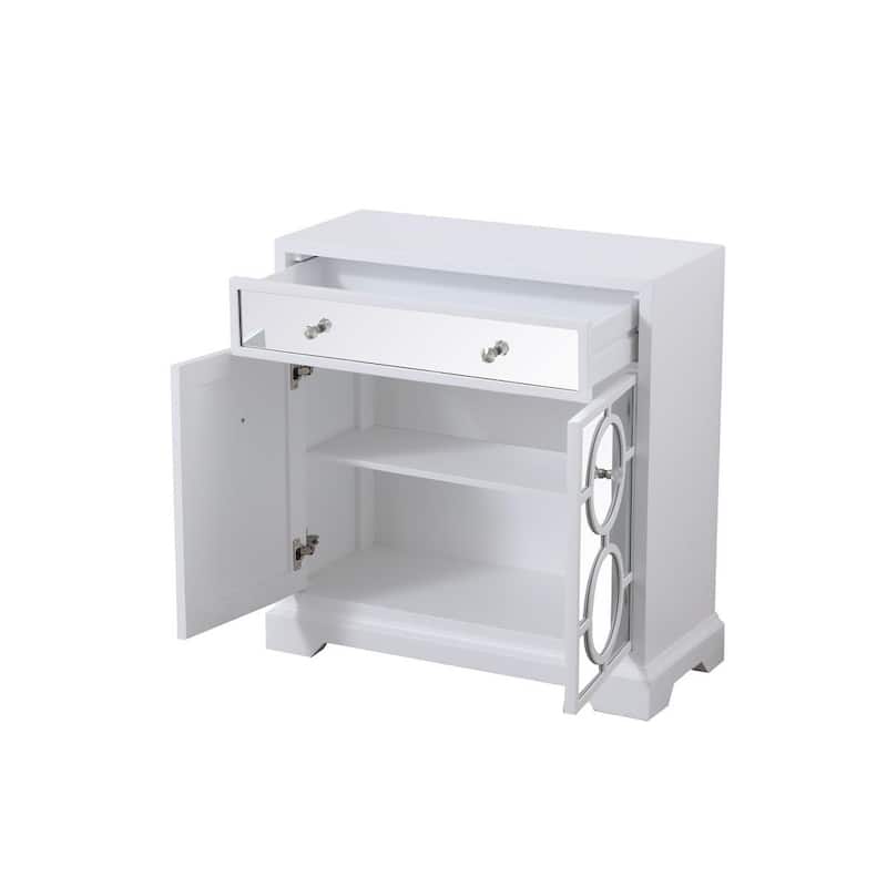 32 in. Mirrored Cabinet