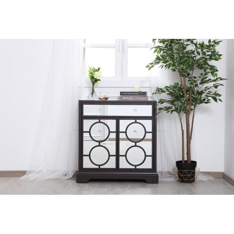 32 in. Mirrored Cabinet