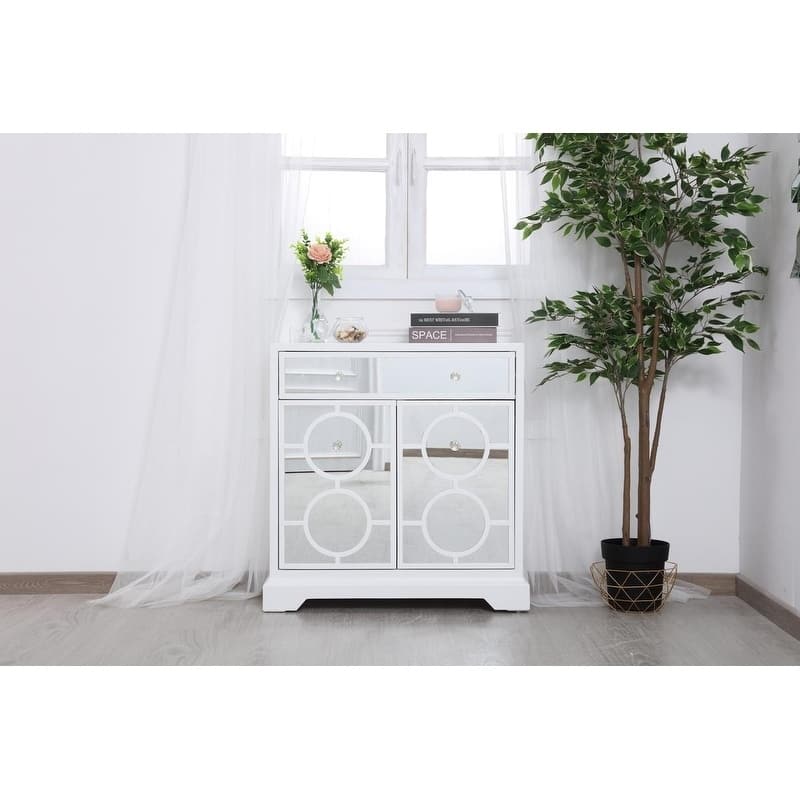 32 in. Mirrored Cabinet