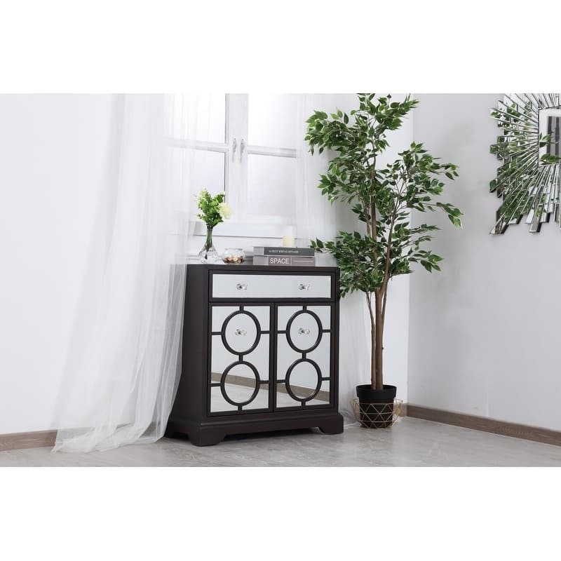 32 in. Mirrored Cabinet
