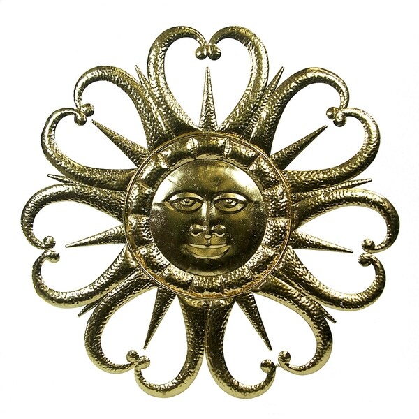 Essential Decor & Beyond Traditional Metal Flower Wall Decor EN15106