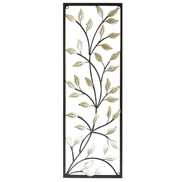 Essential Decor & Beyond Leaves on Branches Metal Wall Decor EN2074
