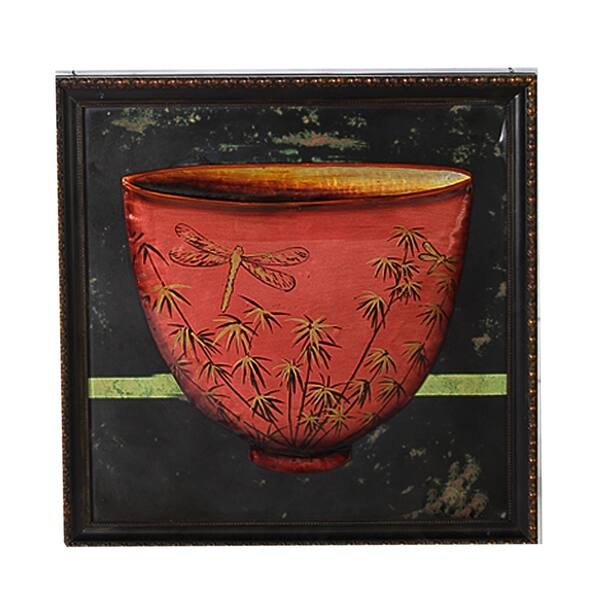 Shop Essential Decor Beyond 2pc Modern Metal Vase Wall Decor