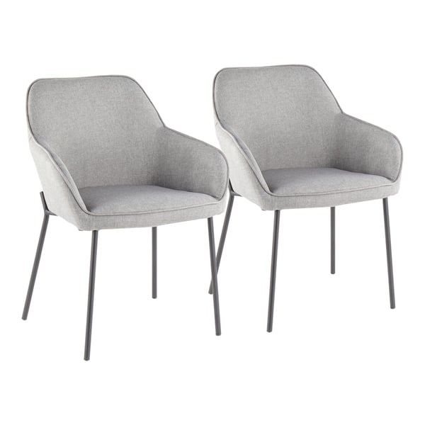 slide 29 of 36, Carson Carrington Valsta Contemporary Dining Chair (Set of 2) Grey