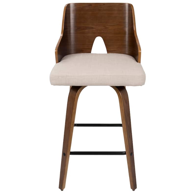 Carson Carrington Adrianna 26" Upholstered Counter Stool (Set of 2)