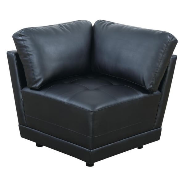 Cottage Bonded Leather Corner Sofa